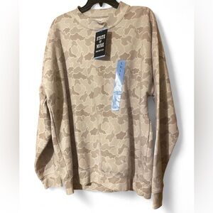 State of Mine Tan Camo Sweater